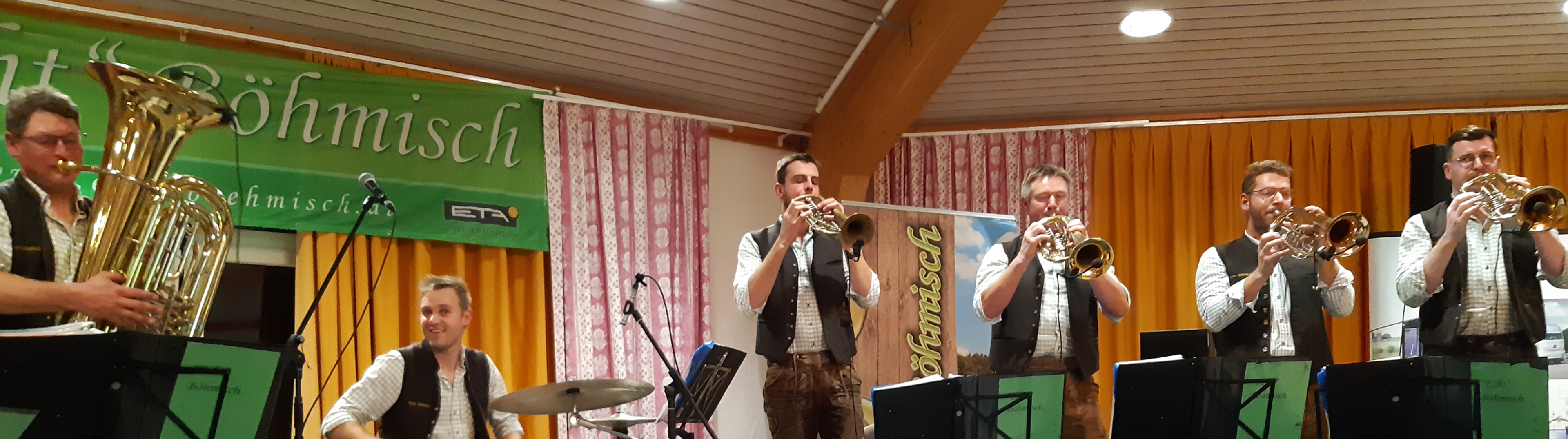 AUS LIEBE ZUR MUSIK  „Echt“ Böhmisch - Acht Tiroler Vollblutmusiker zu Gast in Ergersheim