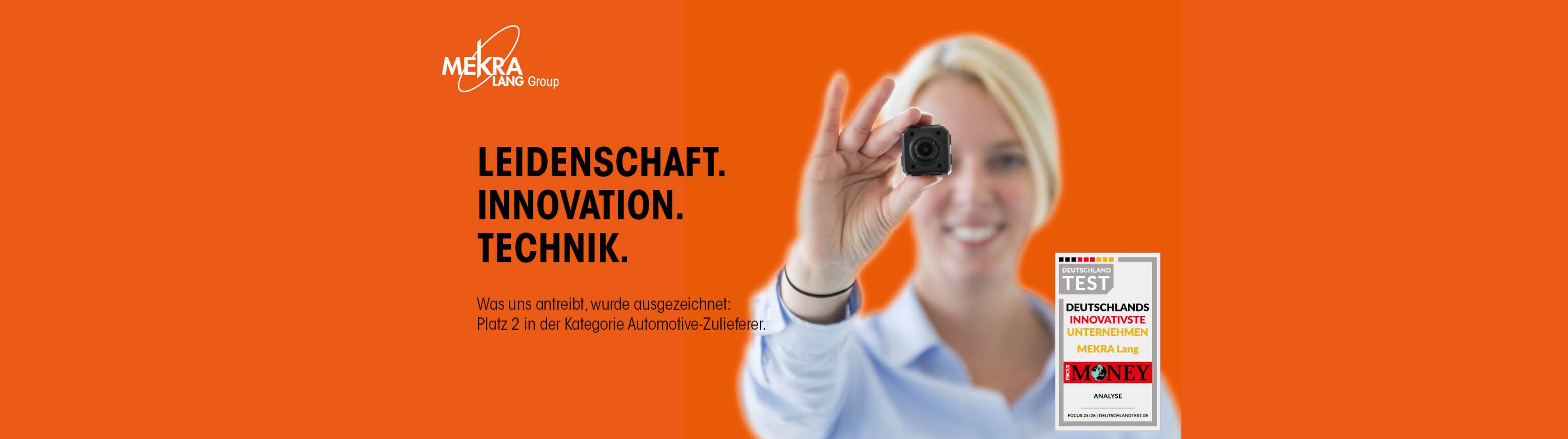 MEKRA Lang auf Platz 2 der innovativsten Automobilzulieferer Deutschlands